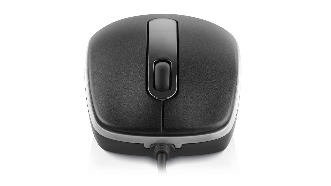 Миша REAL-EL RM-215 Black (EL123200037) | ARAGO