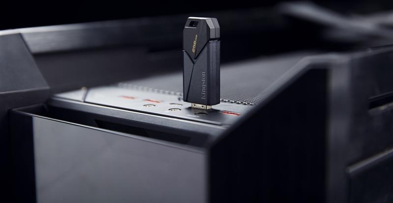 Флеш-накопичувач USB3.2 256GB Kingston DataTraveler Exodia Onyx (DTXON/256GB) | ARAGO