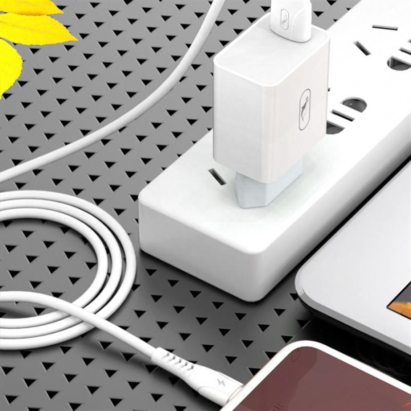Кабель SkyDolphin S08L USB - Lightning (M/M), 1 м, White (USB-000560) | ARAGO