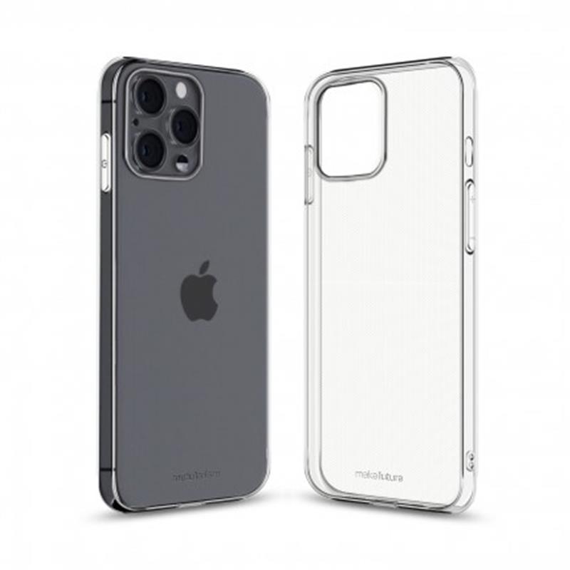 Чехол-накладка MakeFuture Air для Apple iPhone 12 Pro Clear (MSFA-AI12P) + стекло | ARAGO