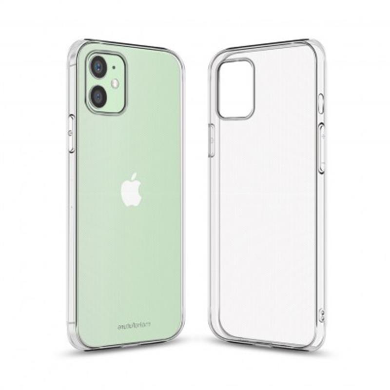 Чехол-накладка MakeFuture Air для Apple iPhone 12 Clear (MSFA-AI12) + стекло | ARAGO