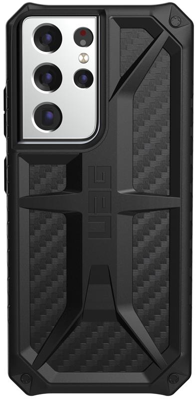 Чeхол-накладка Urban Armor Gear Monarch для Samsung Galaxy S21 Ultra SM-G998 Carbon Fiber (212831114242) | ARAGO