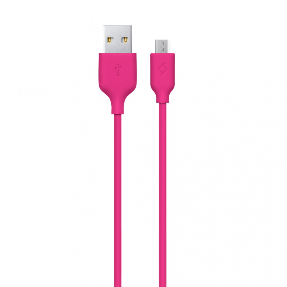 Кабель Ttec USB - мicro USB (M/M), 1.2 м, Pink (2DK7530P) | ARAGO