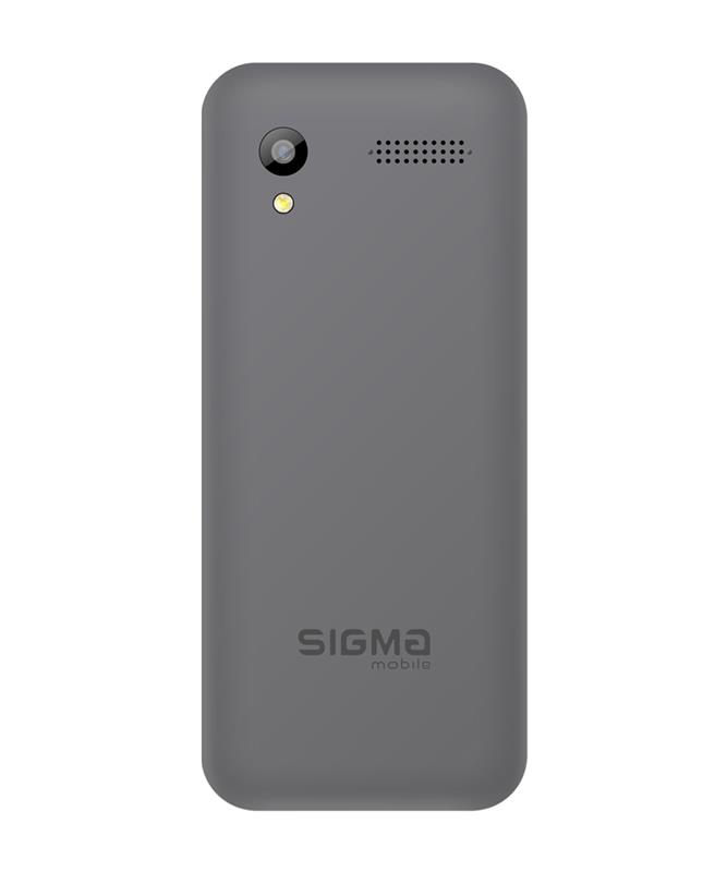Мобiльний телефон Sigma mobile X-style 31 Power Type-C Dual Sim Grey | ARAGO