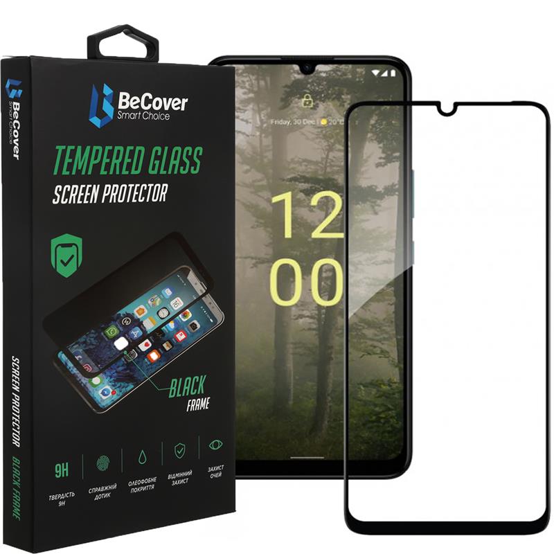 Захисне скло BeCover для Nokia C31 Black (708546) | ARAGO
