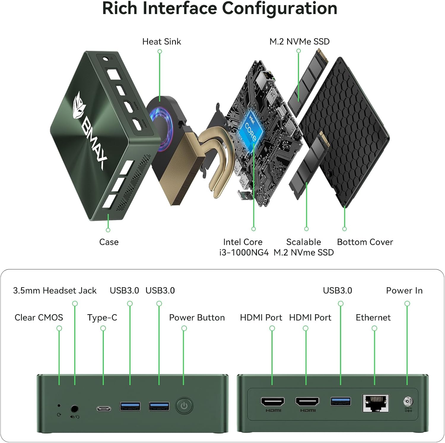 Неттоп BMAX B6 Plus (Z000000867025) | ARAGO