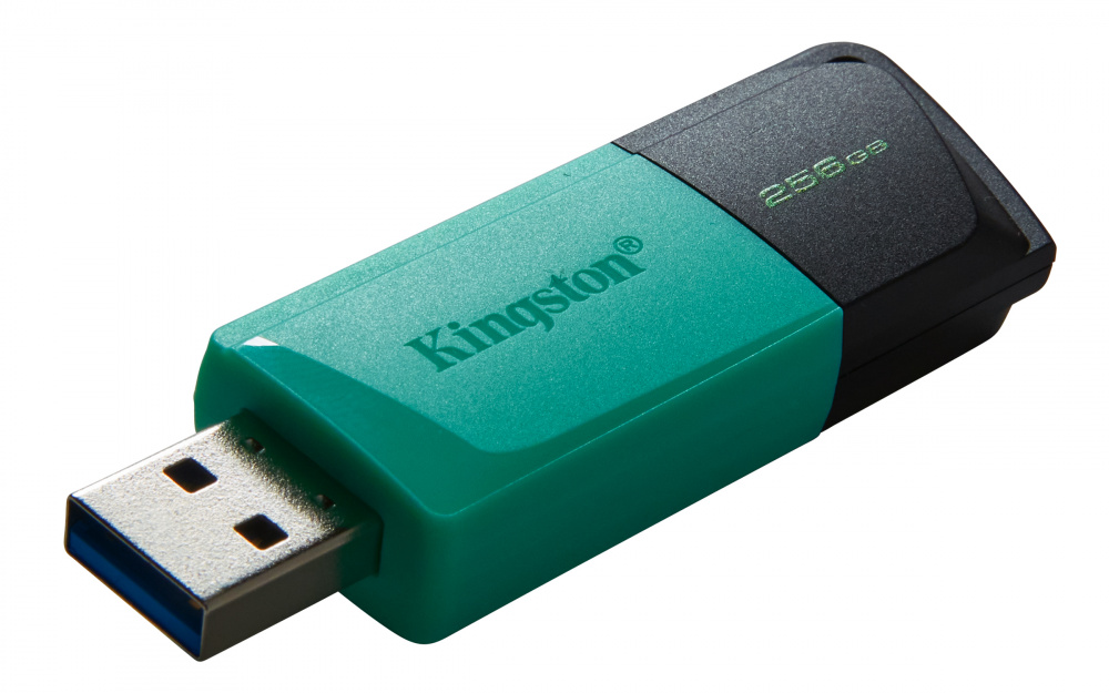Флеш-накопичувач USB3.2 256GB Kingston DataTraveler Exodia M Black/Teal (DTXM/256GB) | ARAGO