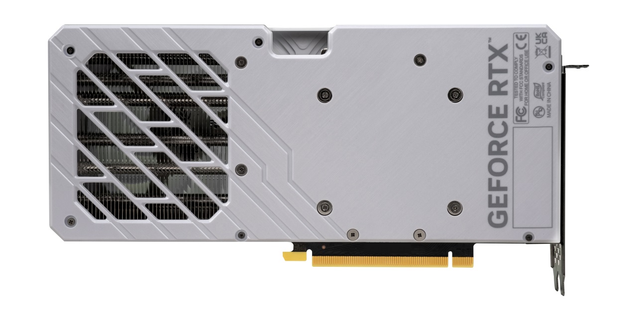 Відеокарта GF RTX 4070 12GB GDDR6 White OC Palit (NE64070S19K9-1048L) | ARAGO