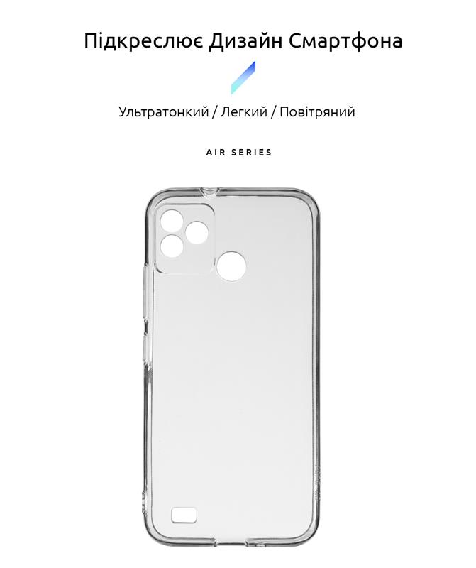 Чохол-накладка Armorstandart Air для Tecno Pop 5 Go (BD1) Camera cover Transparent (ARM67160) | ARAGO