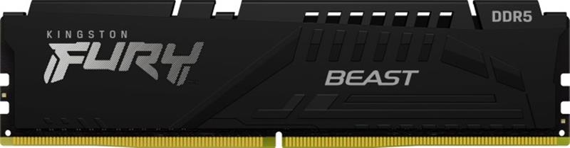 Модуль пам`яті DDR5 16GB/6800 Kingston Fury Beast Black (KF568C34BB-16) | ARAGO