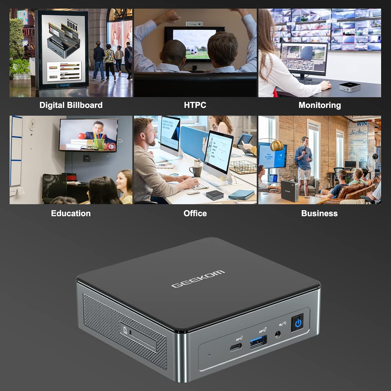 Неттоп GEEKOM Air11 (743388501508) | ARAGO