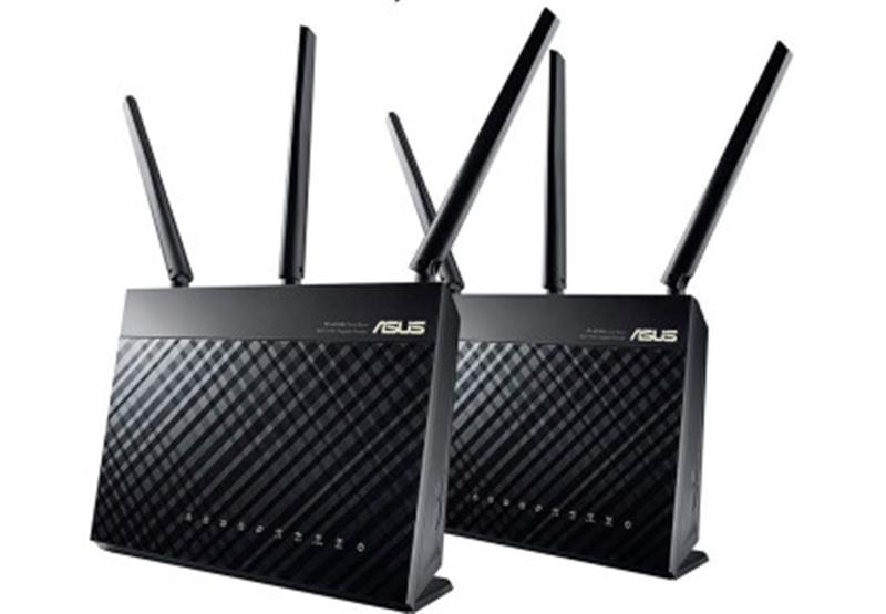Беспроводной маршрутизатор Asus RT-AC68U 2pack (AC1750, 1хGE WAN, 4х GE LAN, 1хUSB3.0, 1хUSB2.0, 3 антенны) | ARAGO