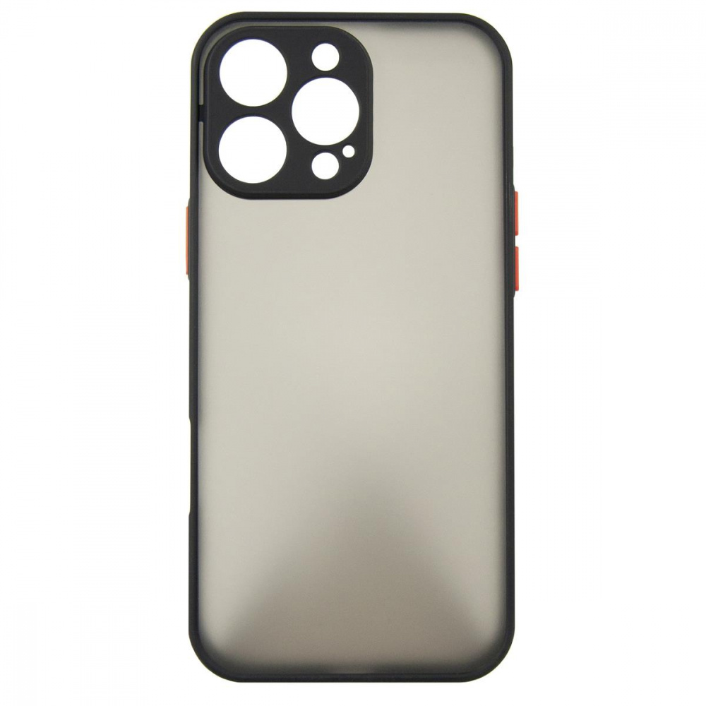 Чохол-накладка Dengos Matt для Apple iPhone 16 Pro Max Black (DG-TPU-MATT-151) | ARAGO
