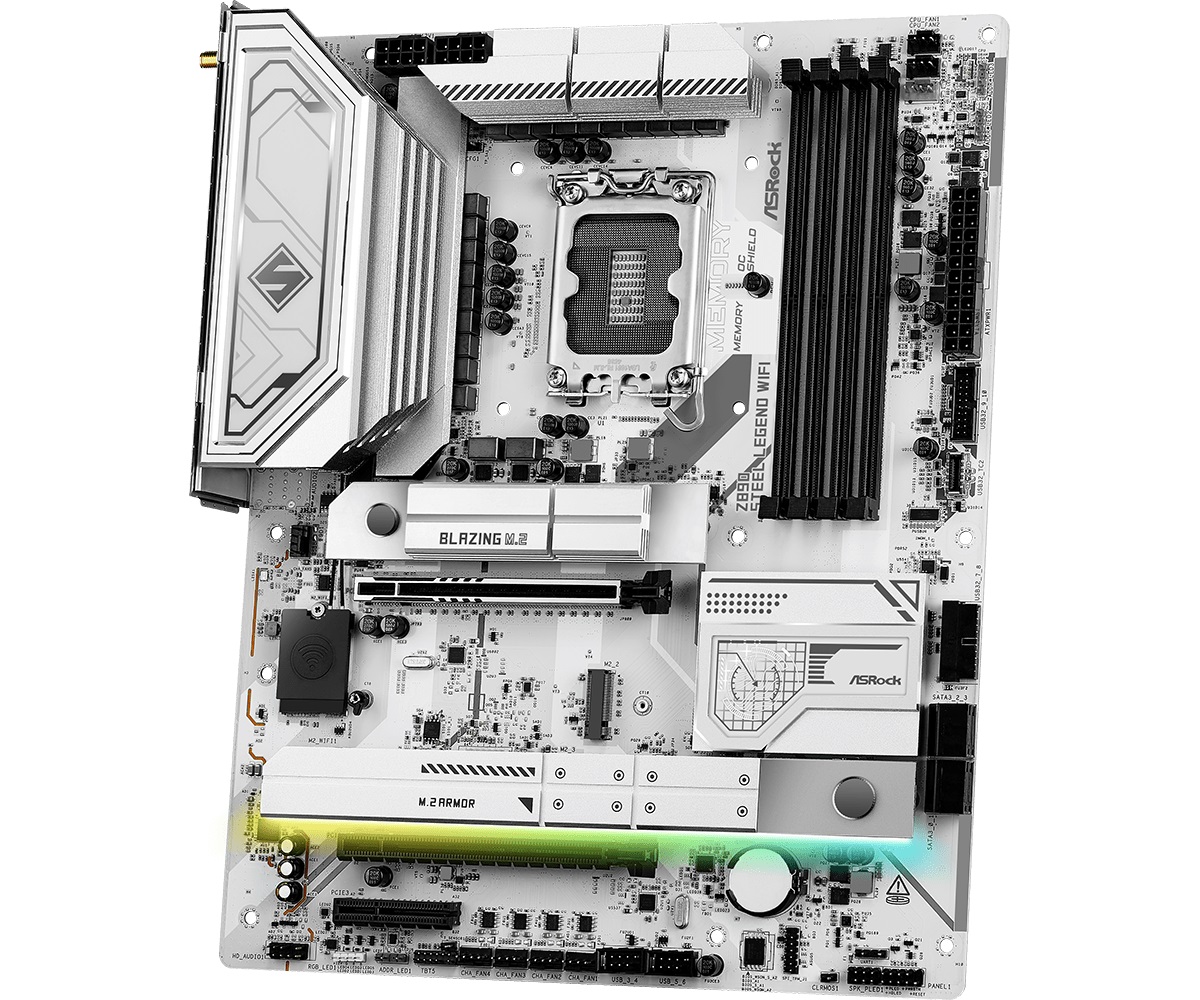 Материнська плата ASRock Z890 Steel Legend WiFi Socket 1851 | ARAGO