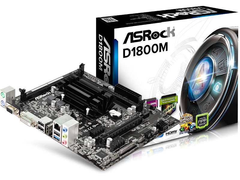 ASRock D1800M mATX | ARAGO