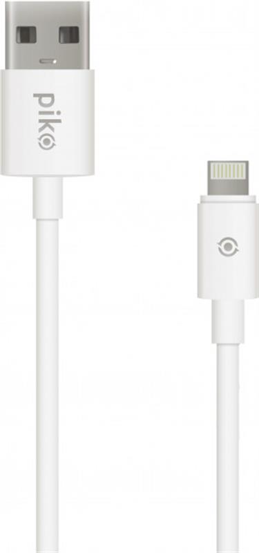 Кабель Piko CB-UL10 USB - Lightning (M/M), 0.2 м, White (1283126493836) | ARAGO