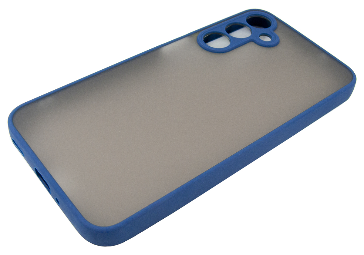 Чохол-накладка Dengos Matt для Samsung Galaxy M35 5G SM-M356 Blue (DG-TPU-MATT-145) | ARAGO