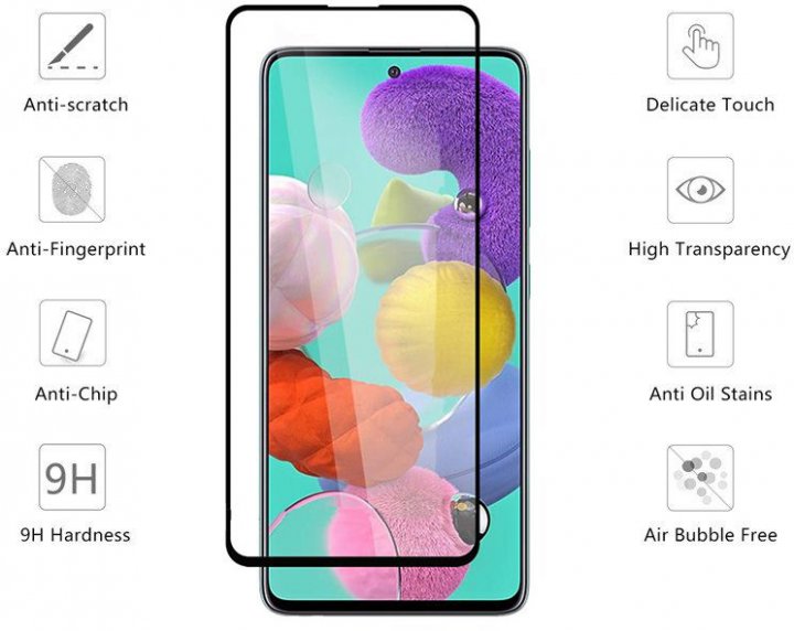 Защитная пленка Drobak Ceramics для Tecno Camon 17P Black (494968) | ARAGO