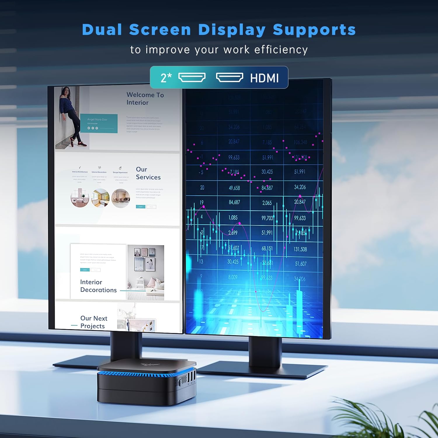 Неттоп NiPoGi AK1 Plus (794677124175) | ARAGO