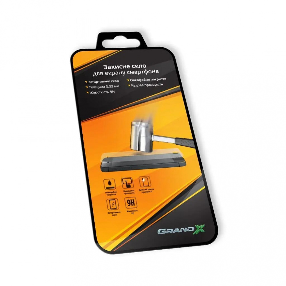 Захисне термоскло Grand-X для Meizu MX5 (GXMX5) | ARAGO