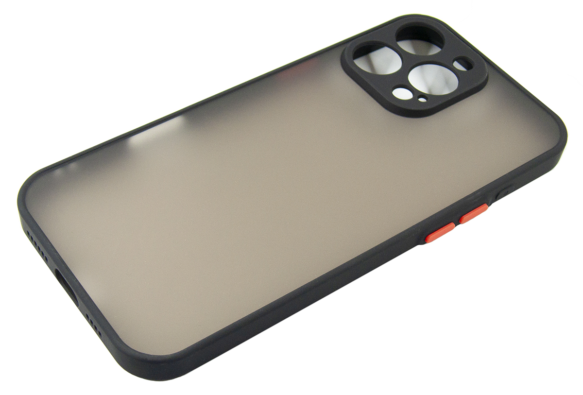Чохол-накладка Dengos Matt для Apple iPhone 16 Pro Max Black (DG-TPU-MATT-151) | ARAGO