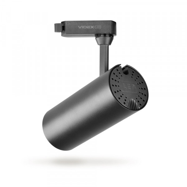 картинка LED світильник трековий VIDEX 20W 4100K чорний от магазина Компания+