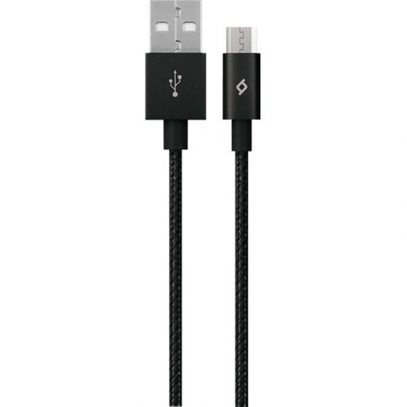 Кабель Ttec USB - мicro USB (M/M), AlumiCable, 1.2 м, Black (2DK11S) | ARAGO