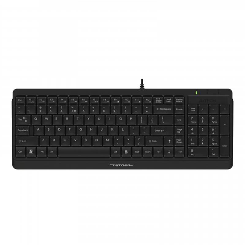 Клавіатура A4Tech Fstyler FK15 Ukr Black | ARAGO