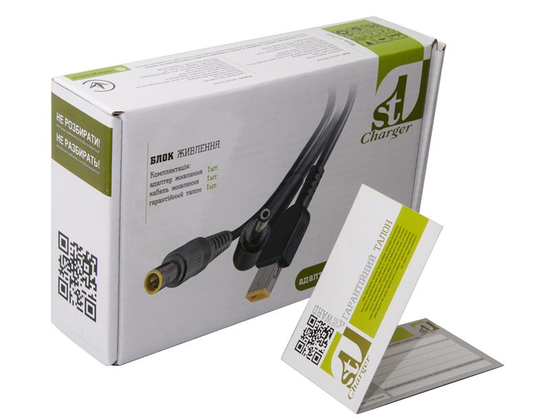 Блок живлення 1StCharger для ноутбука Asus 19V 40W 2.1A 4.8х1.7мм + каб.живл. (AC1STAS40WD3) | ARAGO