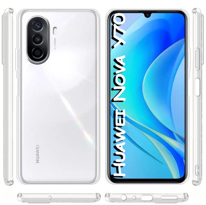 Чохол-накладка BeCover для Huawei Nova Y70 Transparancy (708635) | ARAGO