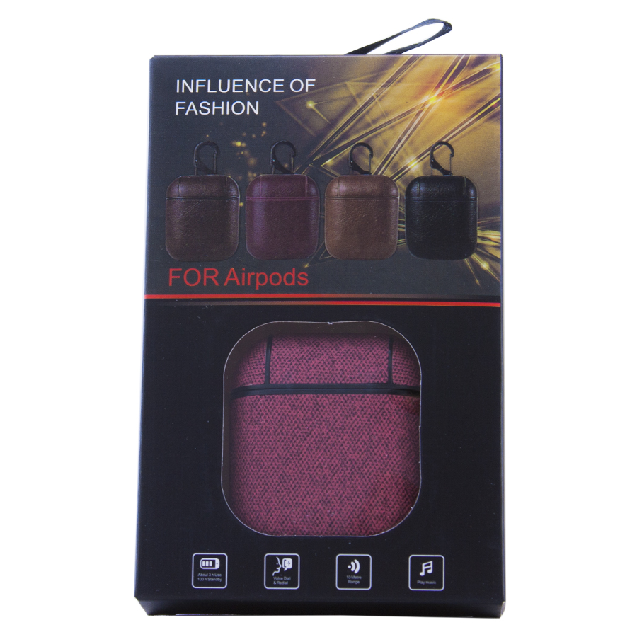 Чехол для Airpods/Airpods2 TEXTILE синий | ARAGO