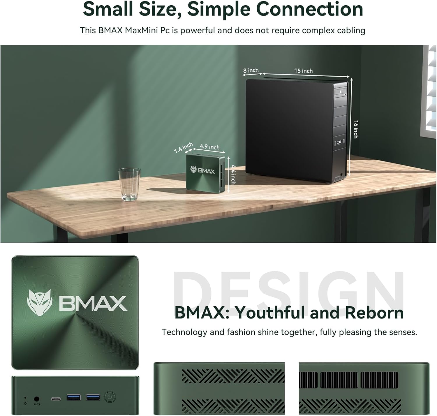 Неттоп BMAX B6 Plus (Z000000867025) | ARAGO