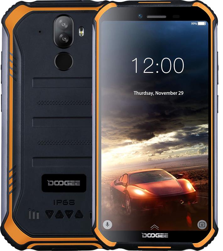 Смартфон Doogee S40 Lite 2/16GB Dual Sim Fire Orange | ARAGO