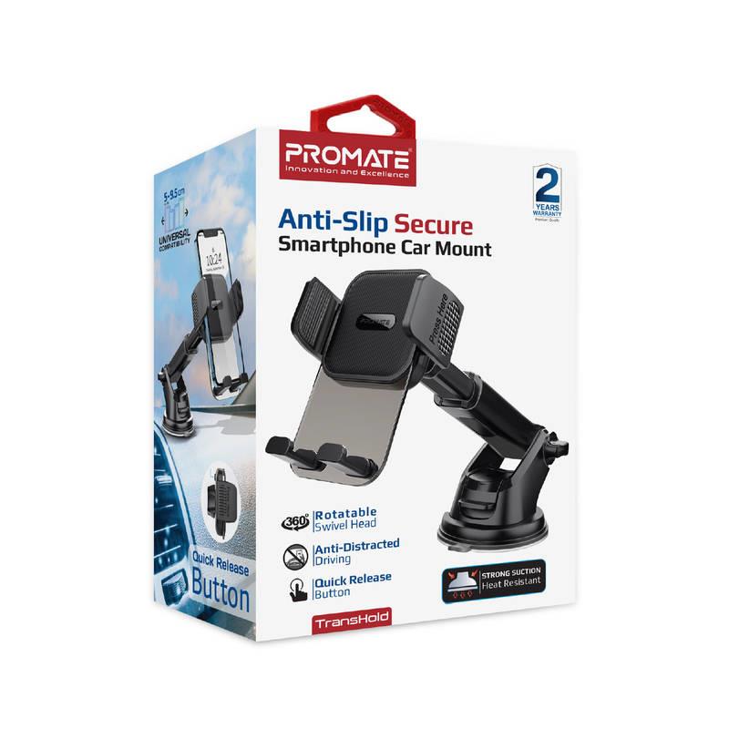 Тримач автомобільний Promate TransHold Black | ARAGO
