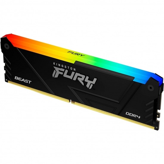 Модуль пам`ятi DDR4 16GB/3200 Kingston Fury Beast RGB (KF432C16BB2A/16) | ARAGO