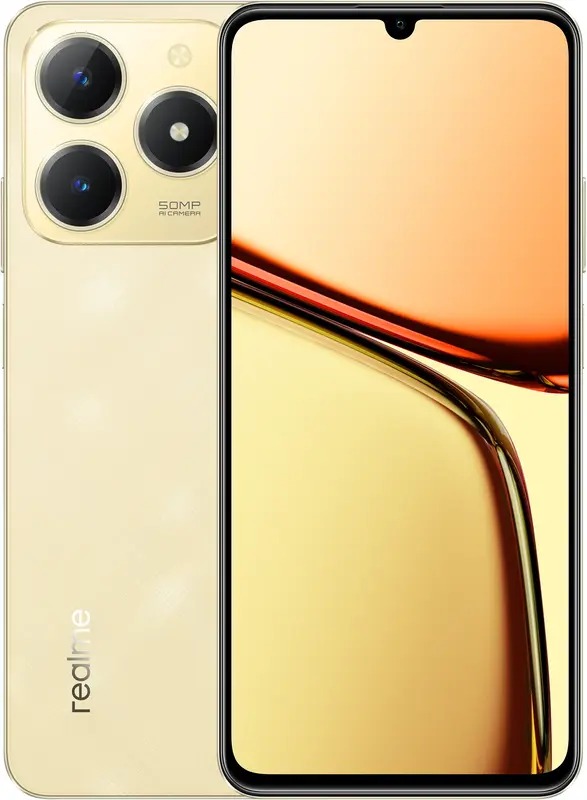 Смартфон Realme C61 6/128GB Sparkle Gold | ARAGO