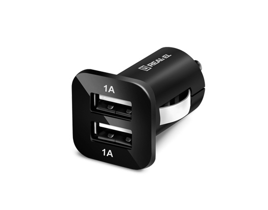 Автомобільний зарядний пристрій REAL-EL CA-22 USB | ARAGO
