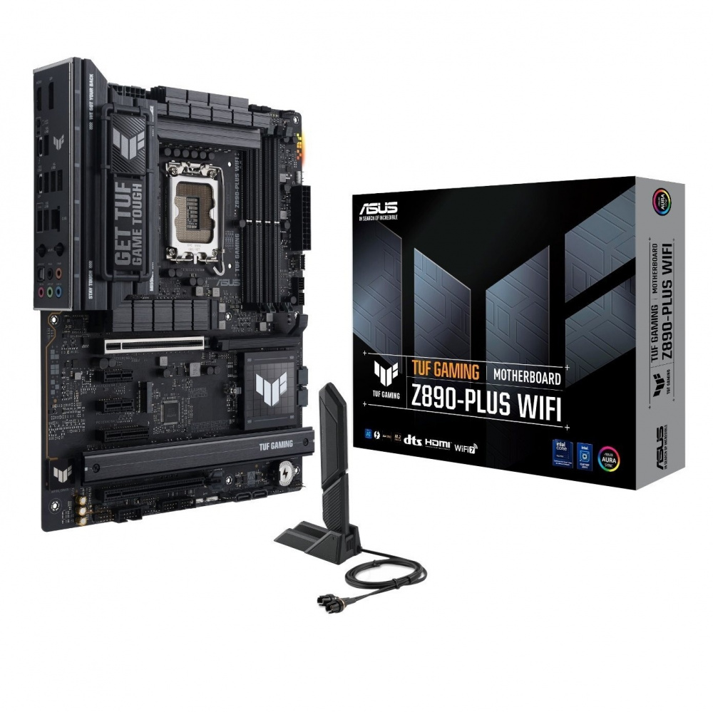 Материнська плата Asus TUF Gaming Z890-Plus WiFi Socket 1851 | ARAGO