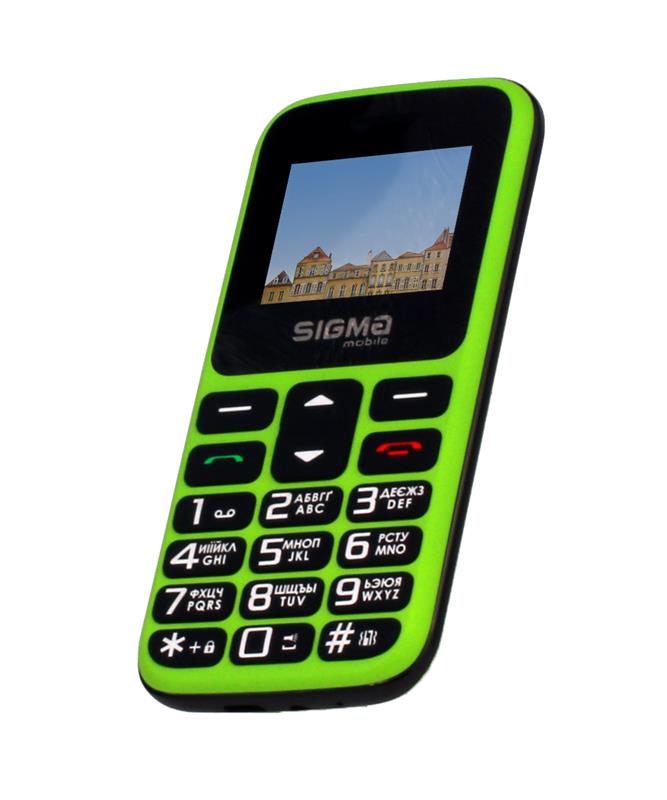 Мобільний телефон Sigma mobile Comfort 50 Hit 2020 Dual Sim Green (4827798120941) | ARAGO