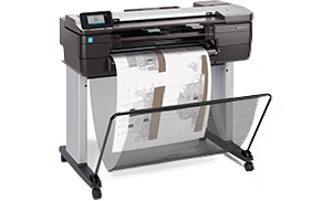 МФУ А1 цв. HP DesignJet T830 24" с Wi-Fi (F9A28A) | ARAGO