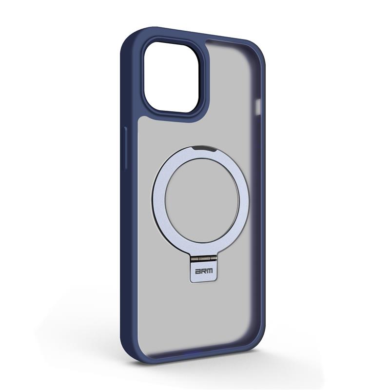 Чохол-накладка Armorstandart Unit Stand для Apple iPhone 15 Plus Dark Blue (ARM70574) | ARAGO