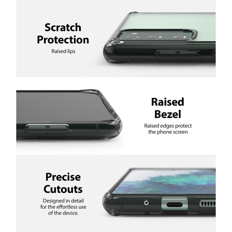 Чехол-накладка Ringke Fusion для Samsung Galaxy S20 FE SM-G780 Smoke Black (RCS4802) | ARAGO