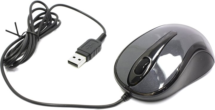 Мышь A4Tech N-360-1 grey USB V-Track | ARAGO