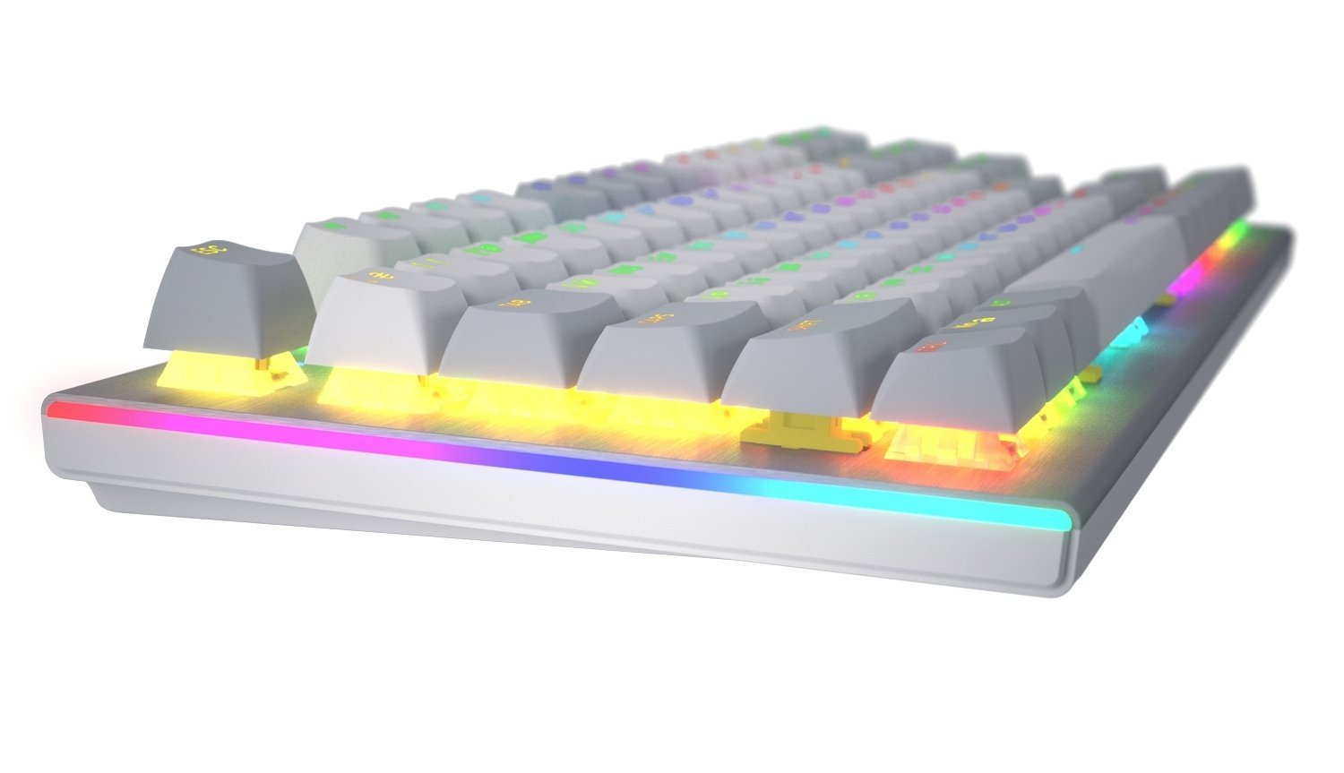 Клавіатура Hator Gravity TKL Orange White (HTK561UA) | ARAGO