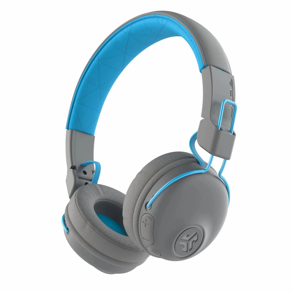Bluetooth-гарнітура JLab Studio Wireless Grey/Blue (IEUHBASTUDIORGRYBLU4) | ARAGO