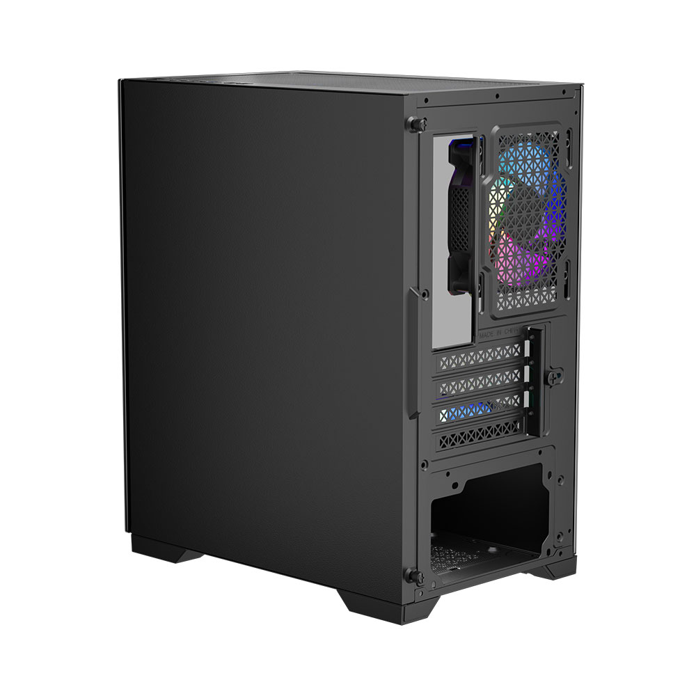 Корпус 1stPlayer X2-M-4F1 Black без БЖ | ARAGO