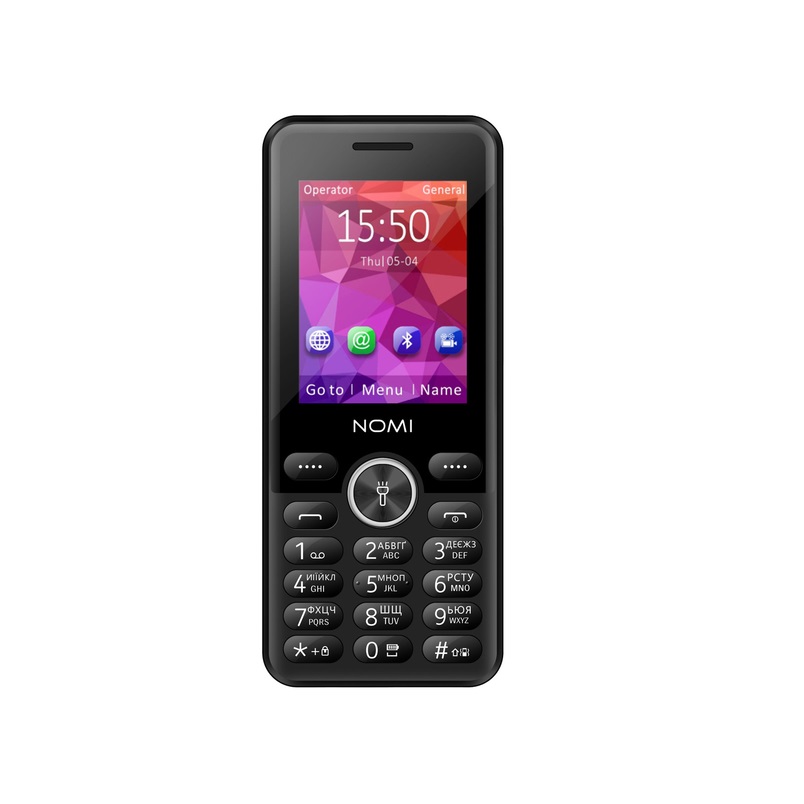 Мобiльний телефон Nomi i2412 Dual Sim Black | ARAGO