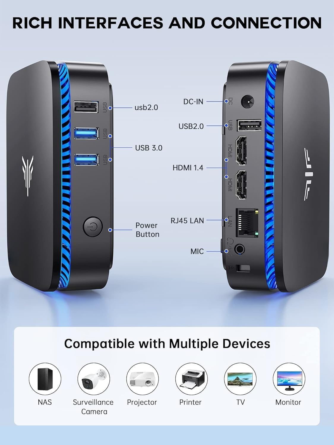 Неттоп AceMagician AK1 Pro (665878527426) | ARAGO