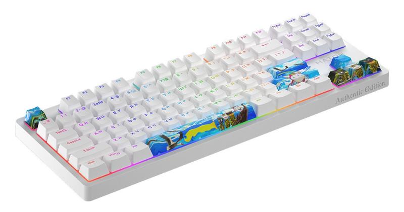Клавіатура Hator Rockfall 2 Mecha TKL Authentic Edition Fighting Cats (HTK-532) | ARAGO