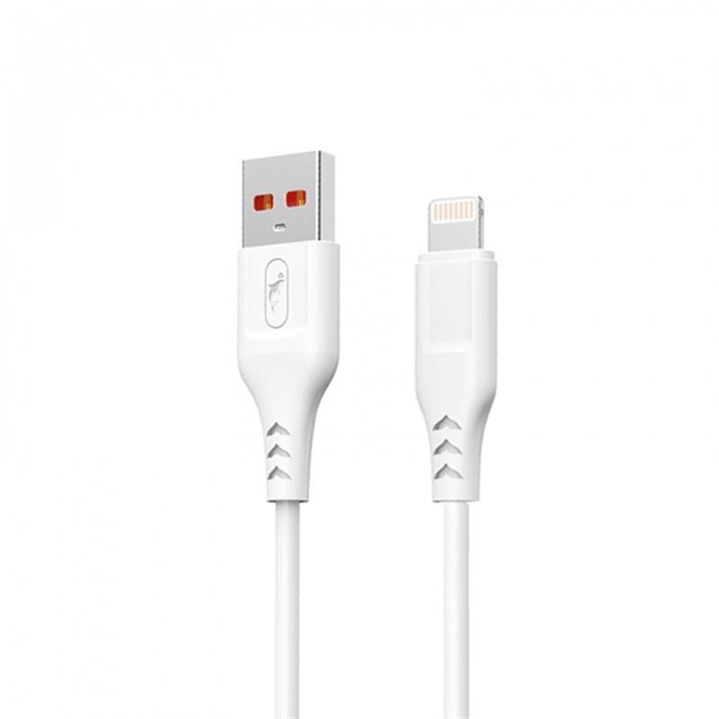 Кабель SkyDolphin S61LB USB - Lightning (M/M), 2 м, White (USB-000574) | ARAGO